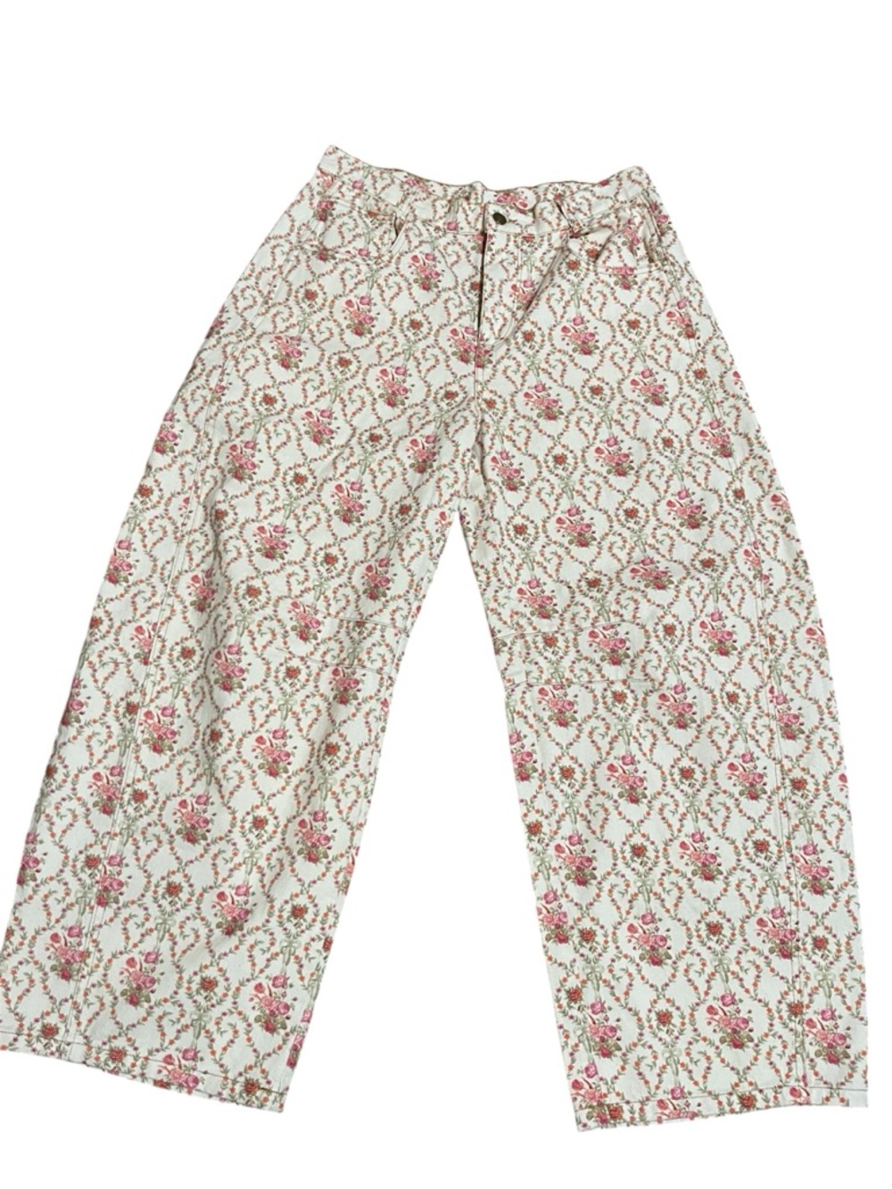 SOLD SOLD SOLD SOLD Vintage Style Floral Jeans